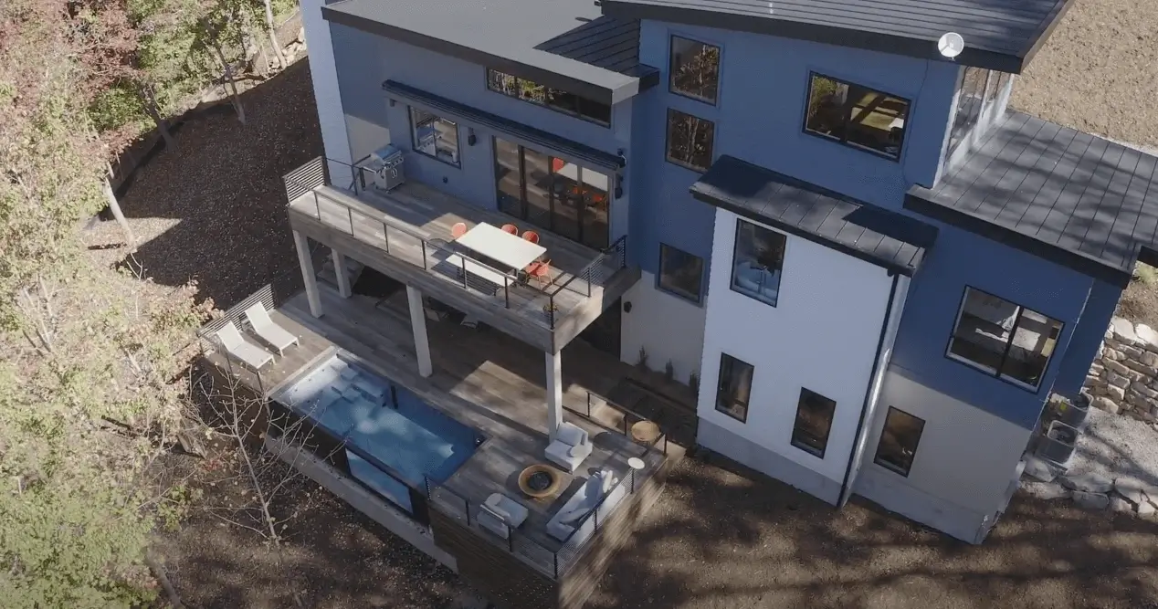 Award-Winning Asheville NC Green Home Decking