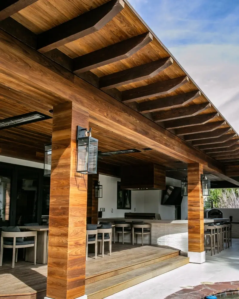 Americana Thermally Modified Hardwood architectural siding