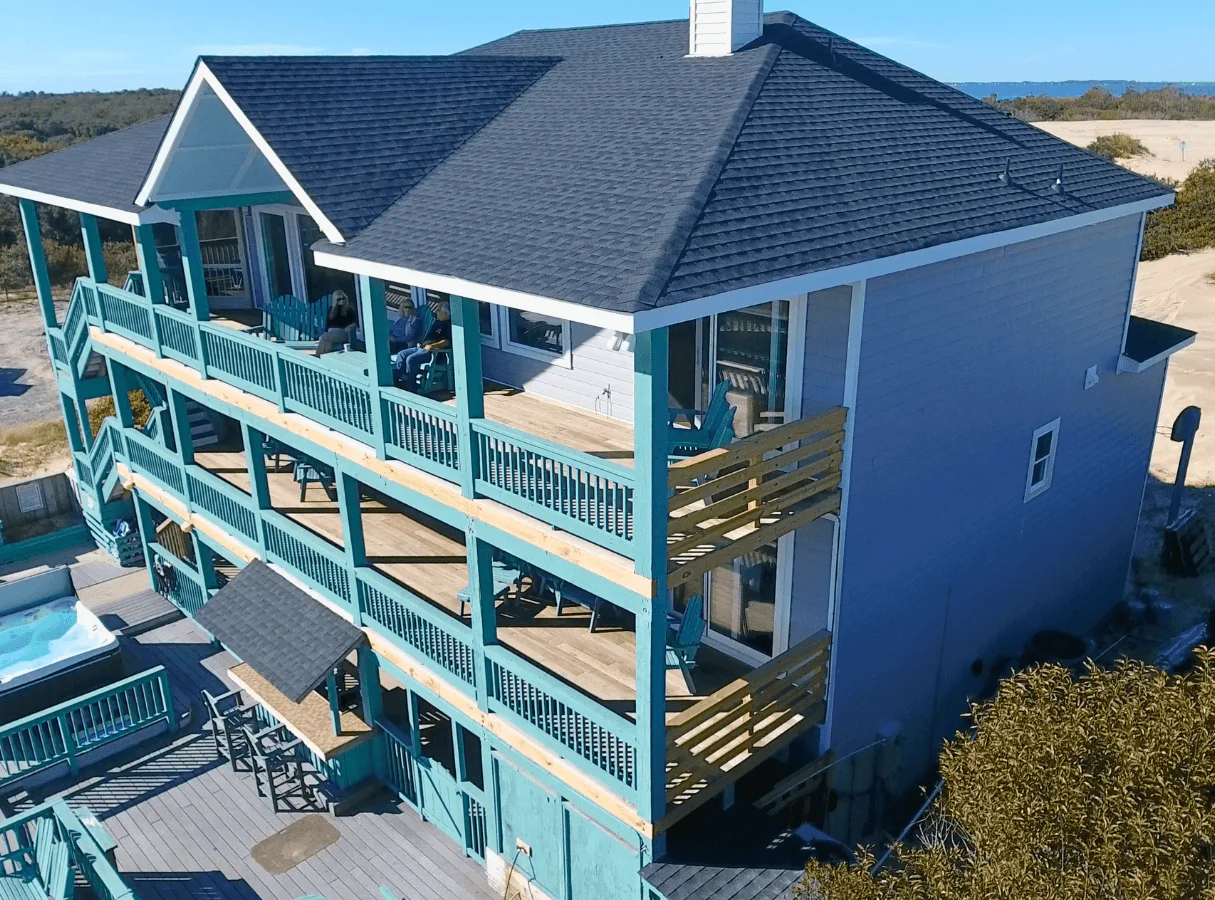Corolla NC Coastal Oak Decking and Siding