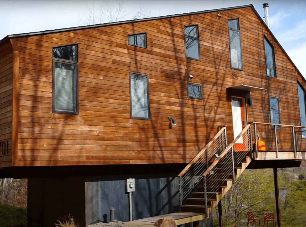 Ithaca NY Modern Residential Siding and Decking