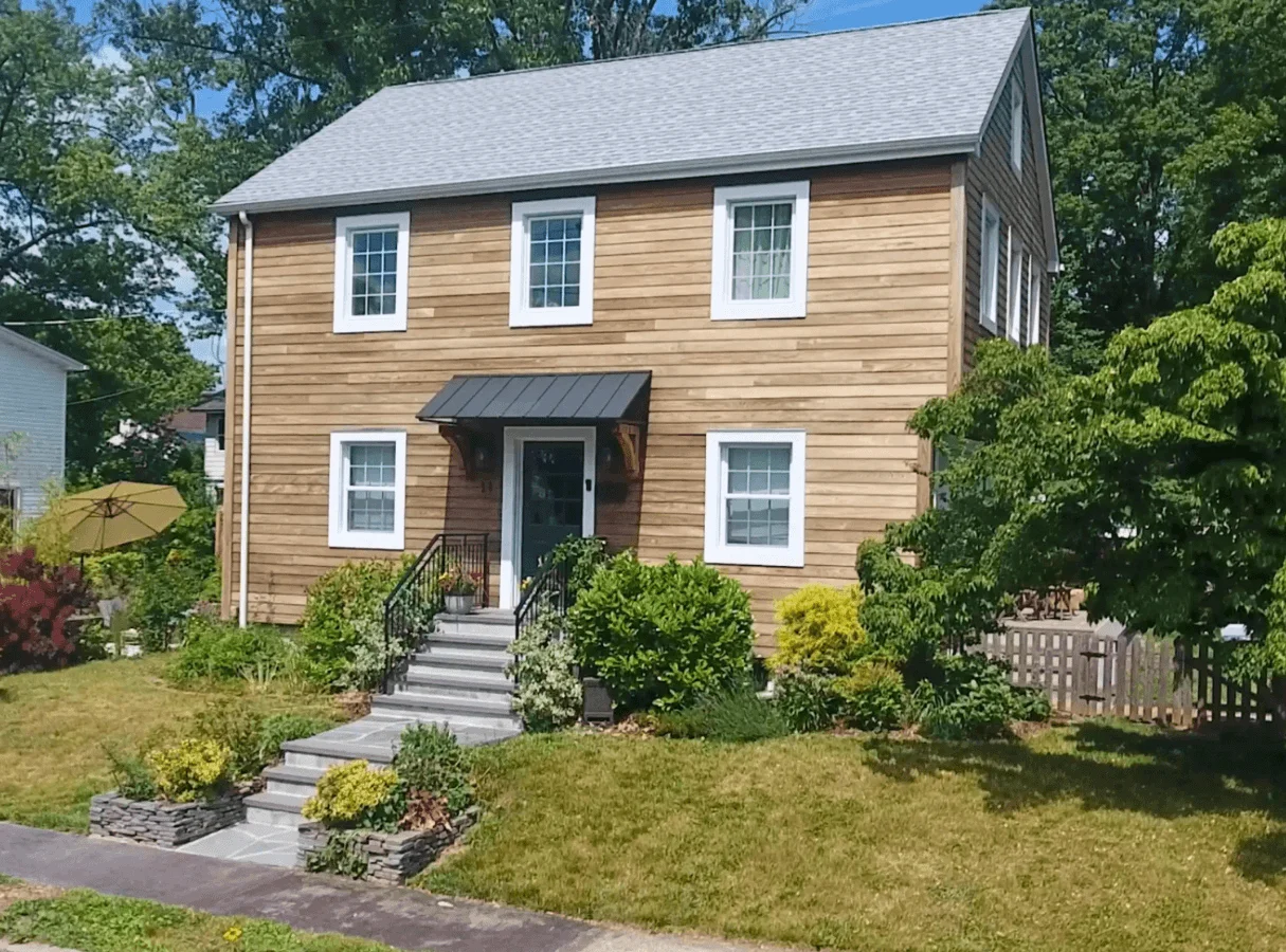 Maplewood NJ Residential Poplar Siding Showcase