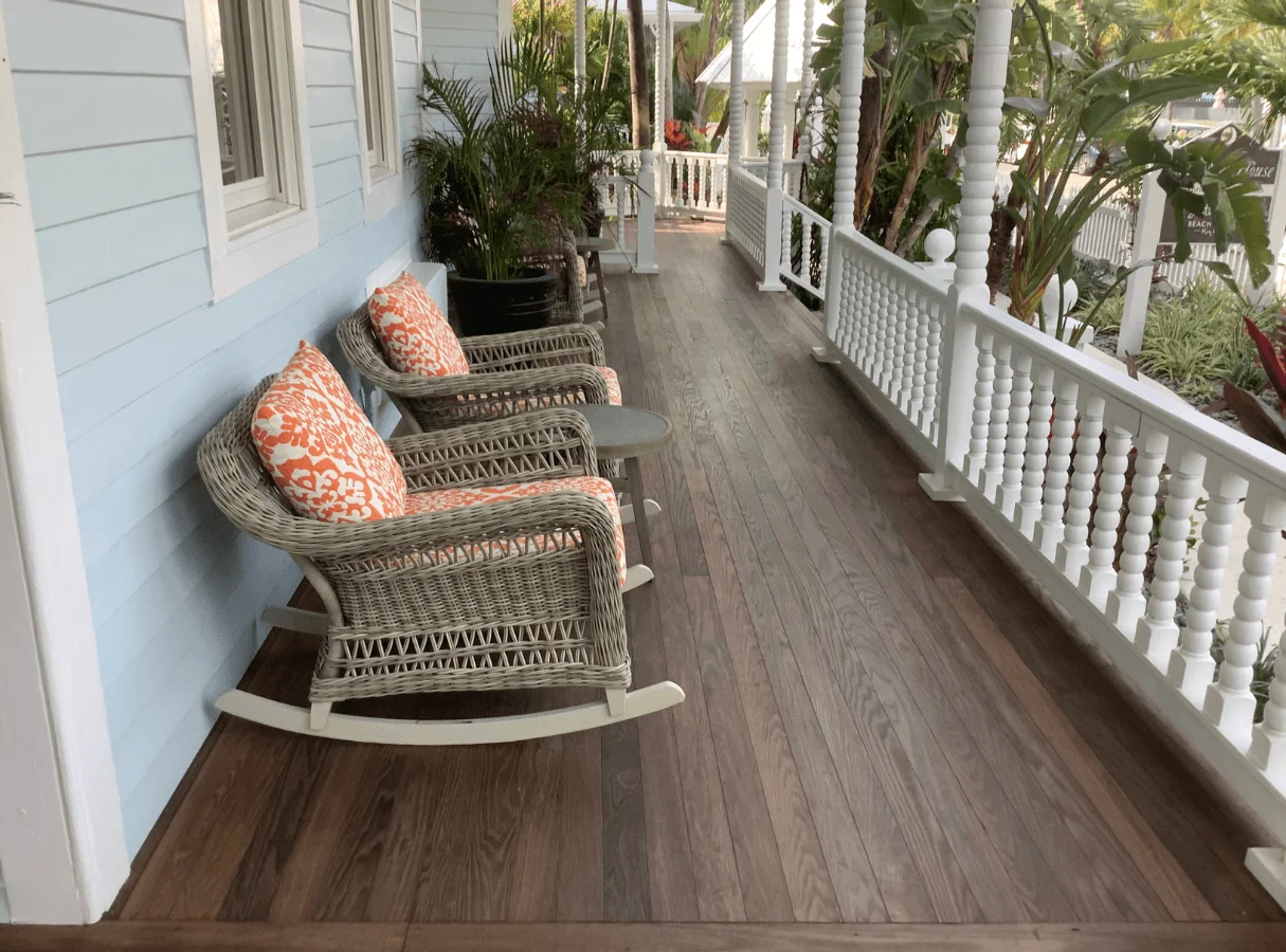 SouthernMost Resorts Key West Florida porch flooring