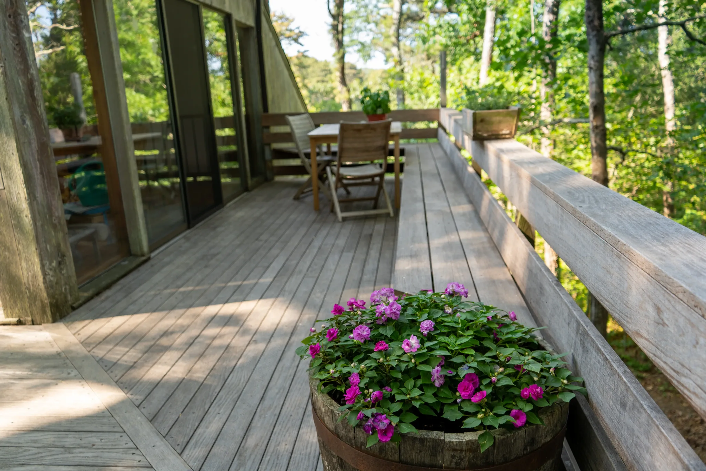 Cape Cod MA Red Oak Decking Showcase