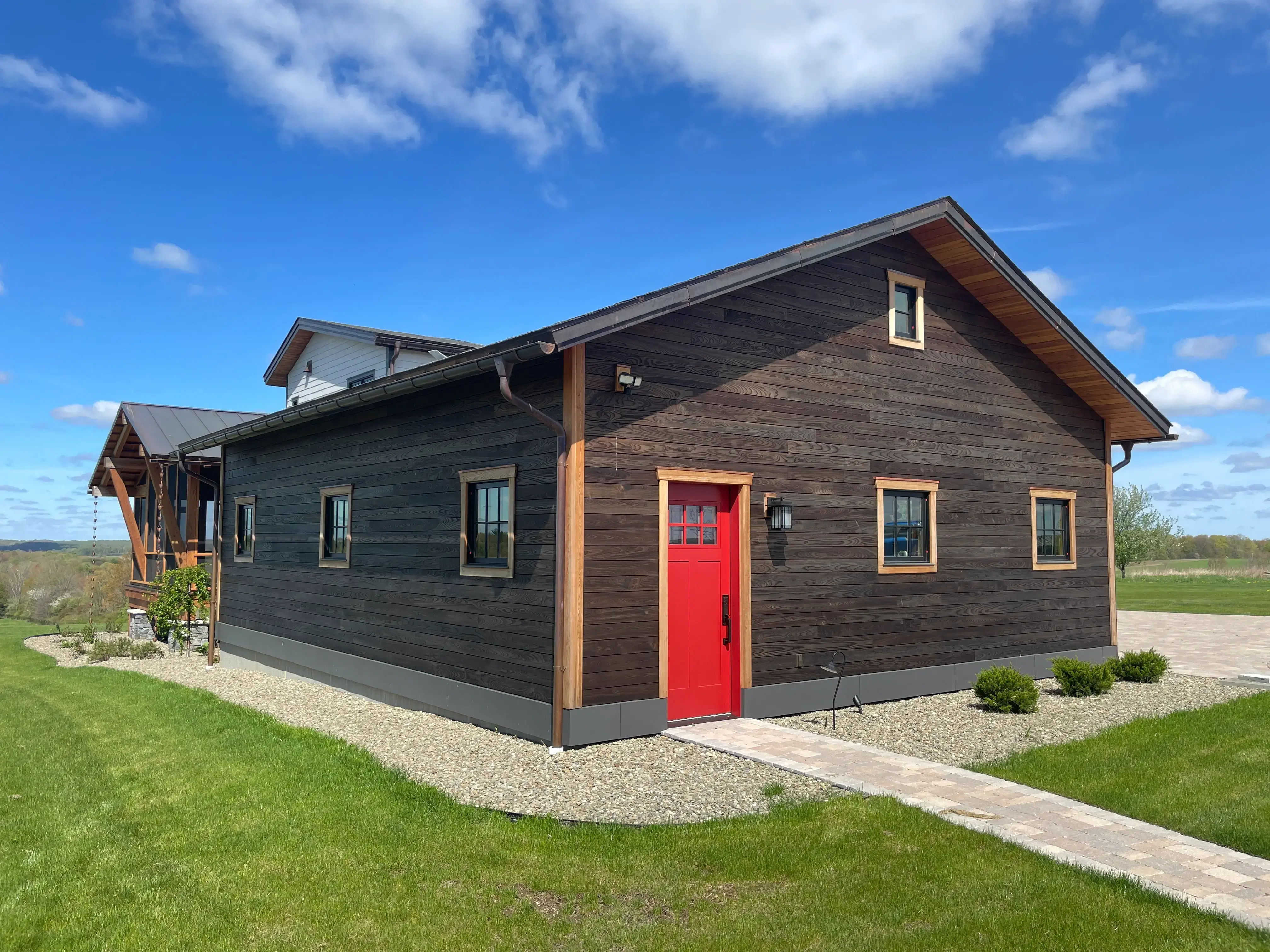 Thermally Modified Appalachian White Ash Siding Detail by Americana