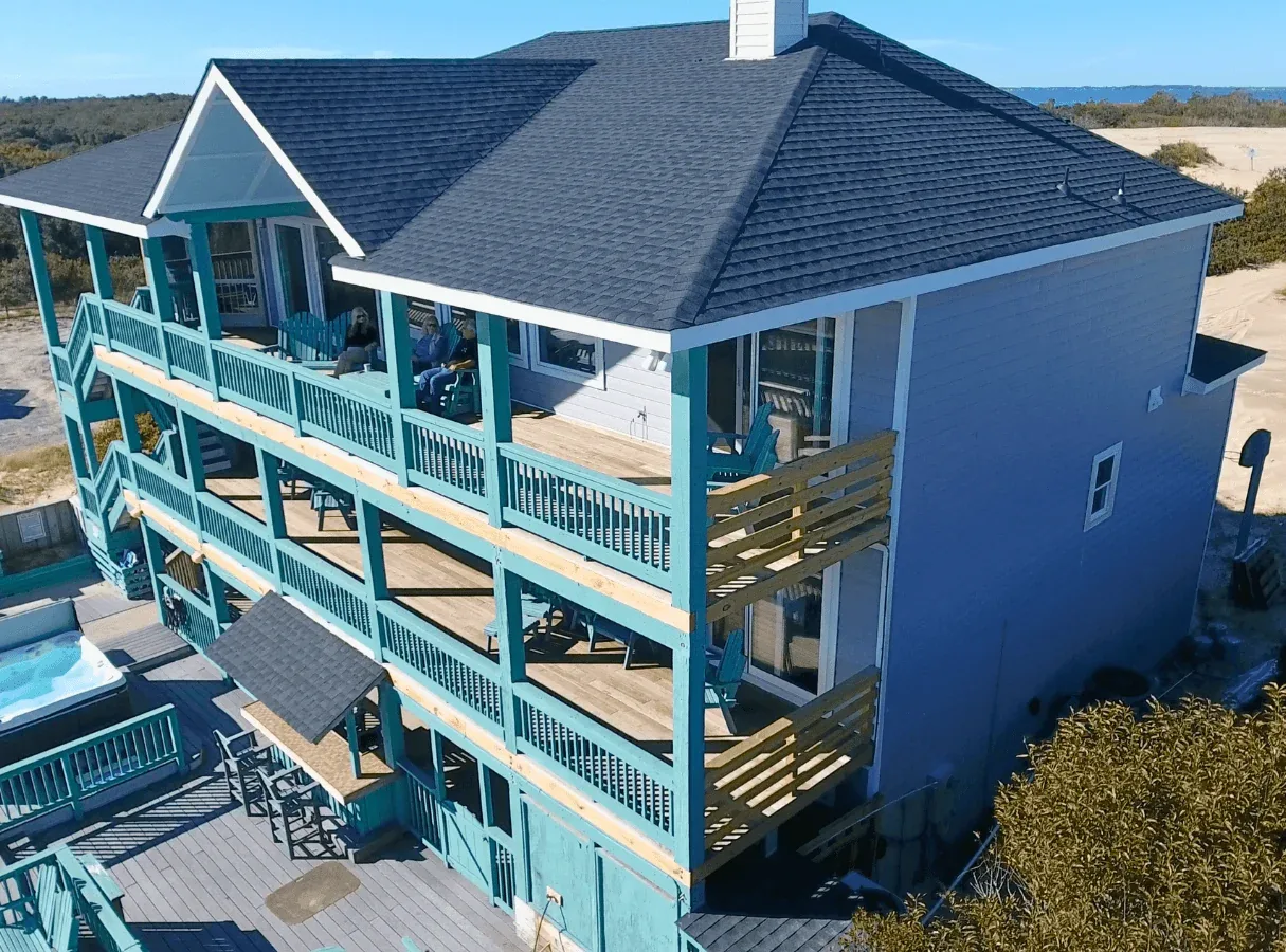 Corolla NC Coastal Oak Decking and Siding