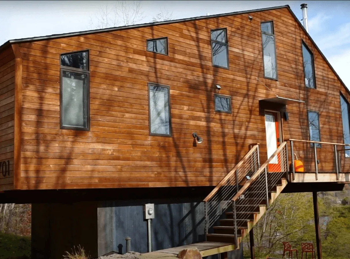Ithaca NY Modern Residential Siding and Decking